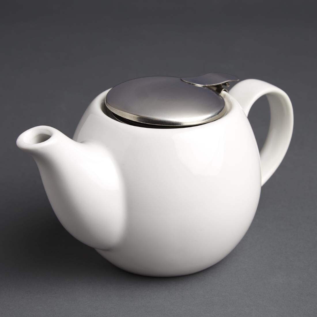 Olympia Cafe Teapot 510ml White