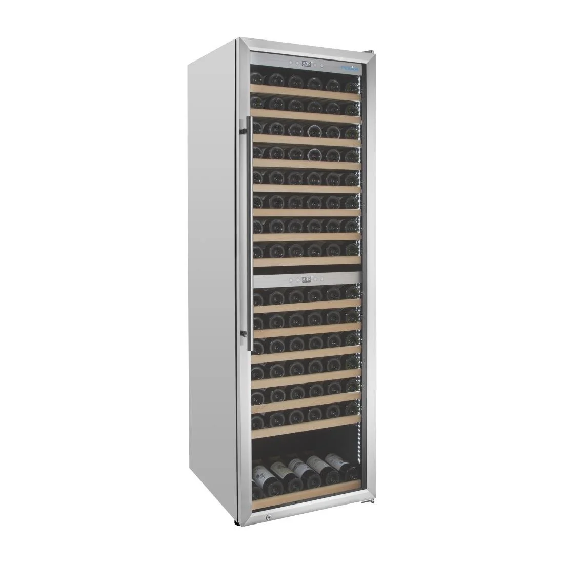 Polar G-Series Dual Zone Wine Fridge Stainless Steel - 172 Bottle - Image 4