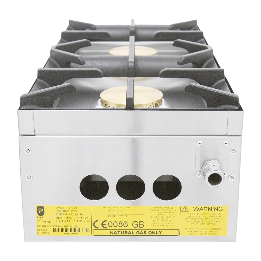 Parry Natural Gas 2 Hob Unit AG2H