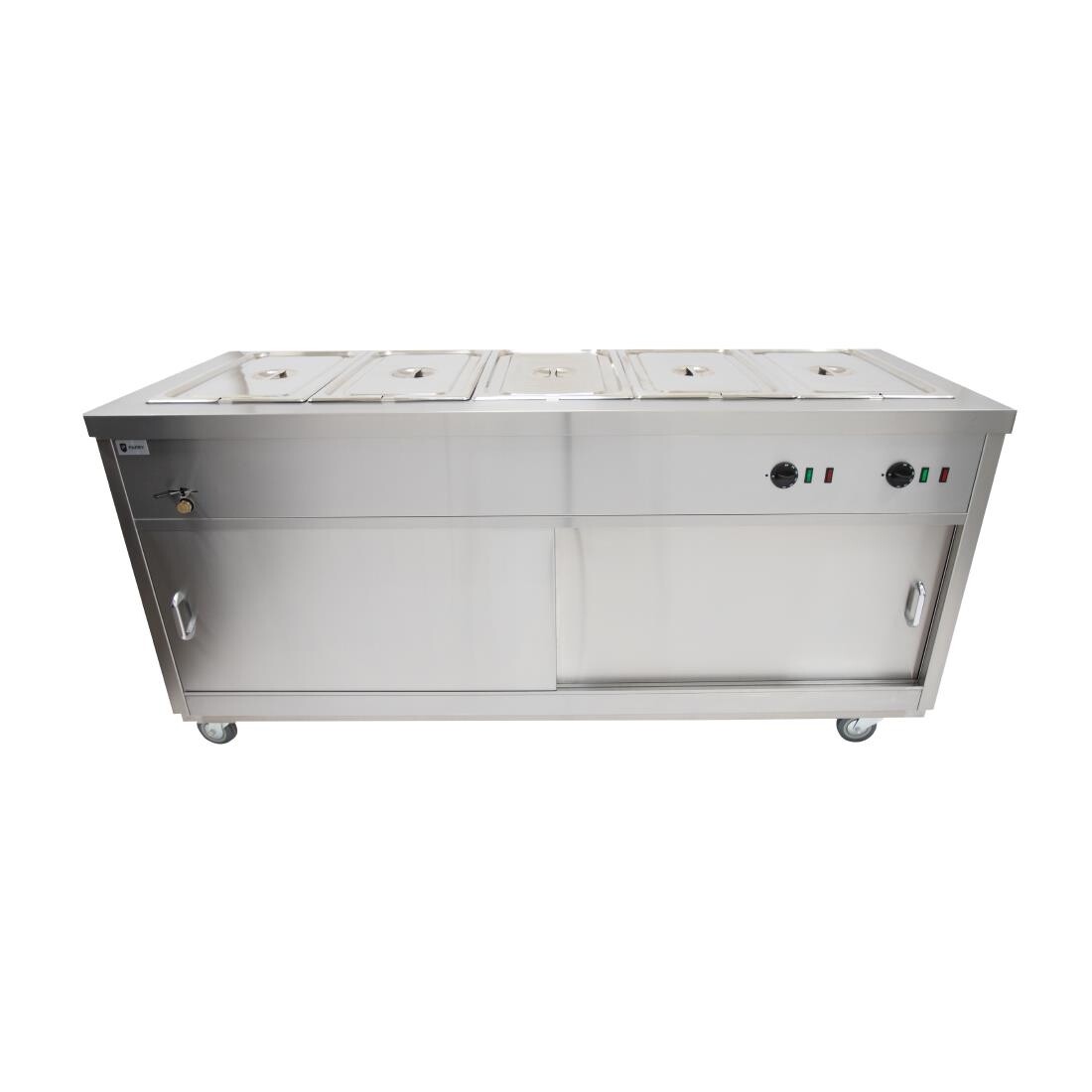 Parry Bain Marie Topped Mobile Hot Cupboard HOT18BM