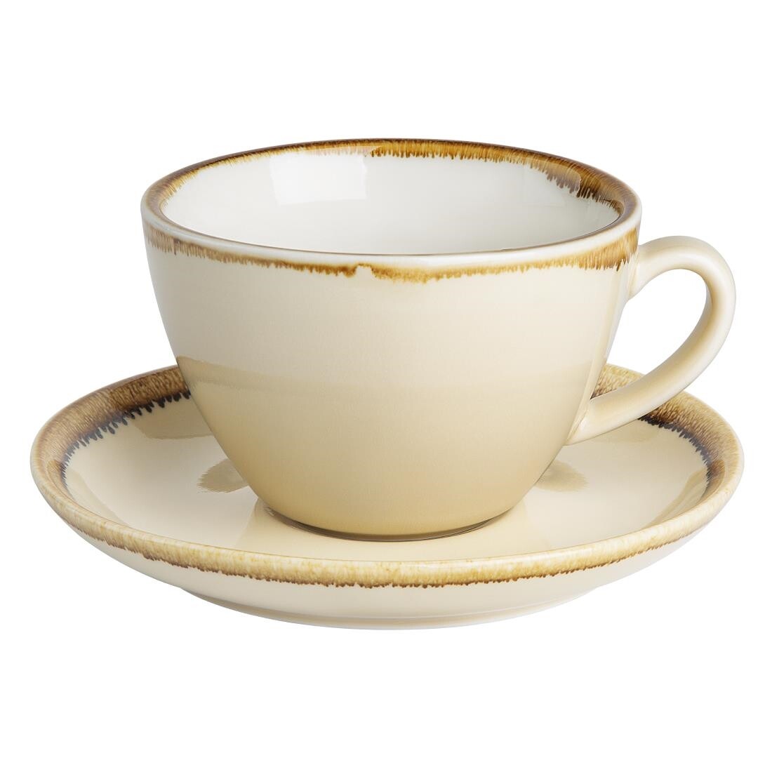 Olympia Kiln Cappuccino Cup Sandstone 340ml