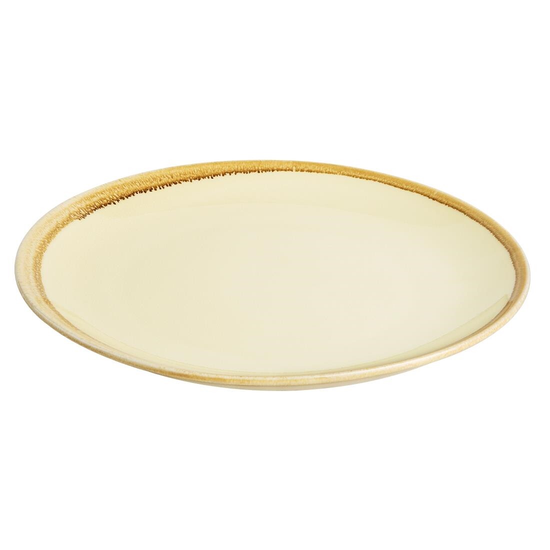 Olympia Kiln Round Plate Sandstone 280mm