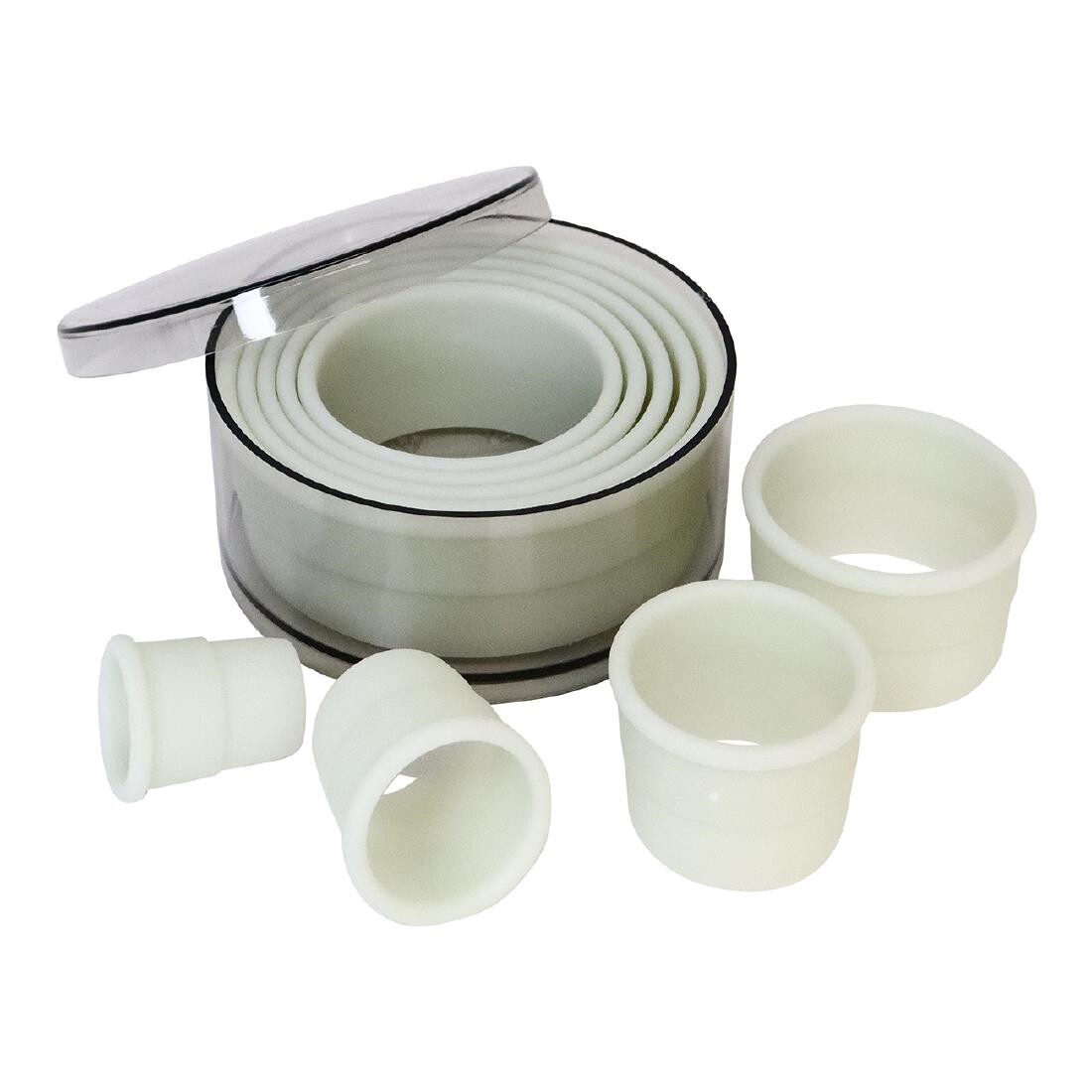 Schneider Plain Round Pastry Cutters Set of 9