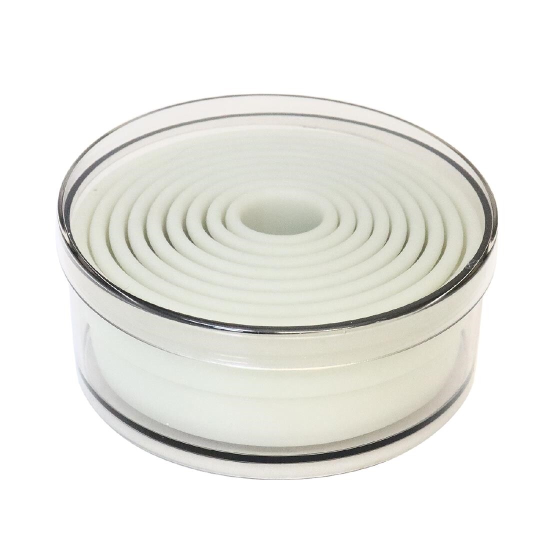 Schneider Plain Round Pastry Cutters Set of 9