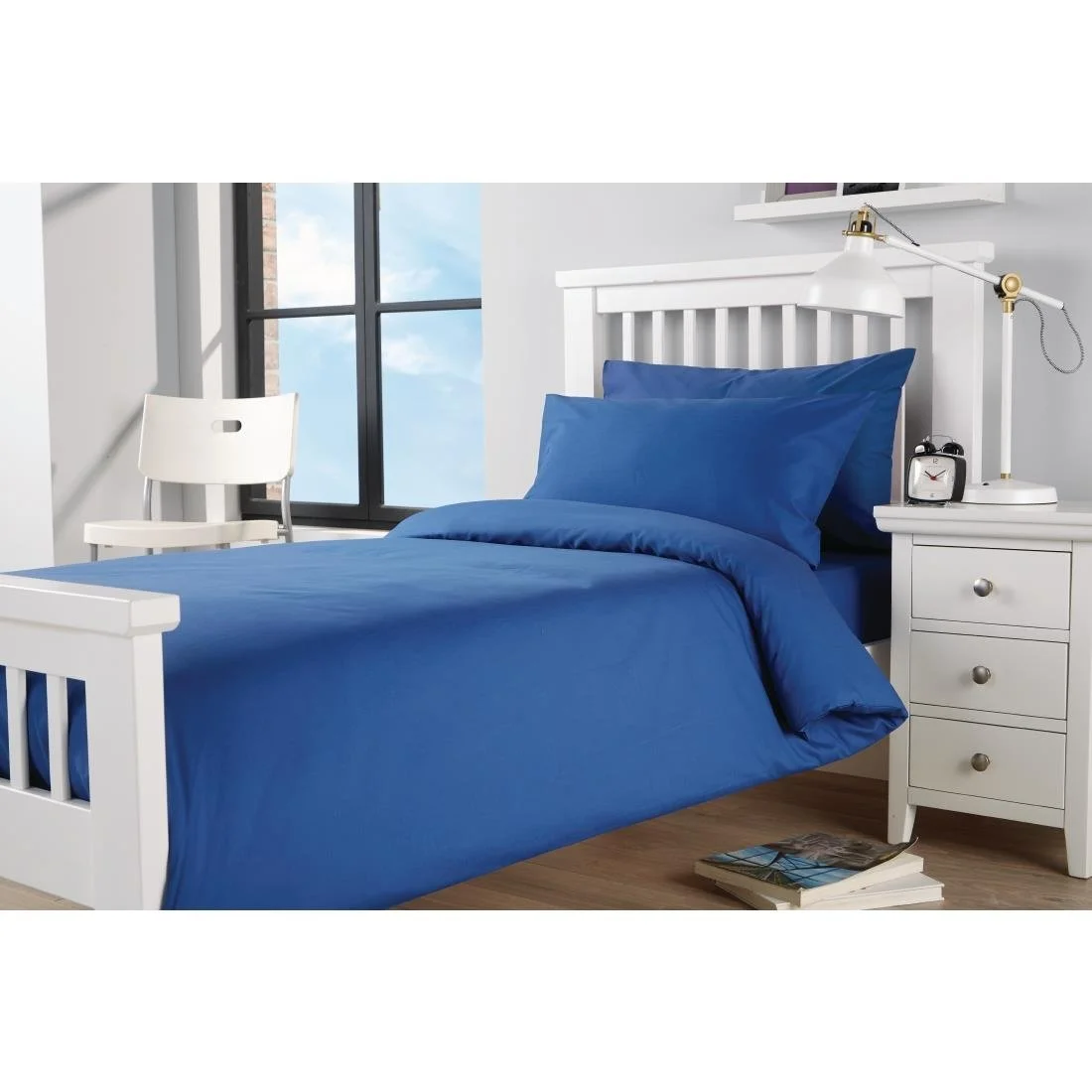 Mitre Essentials Spectrum Duvet Covers Indigo