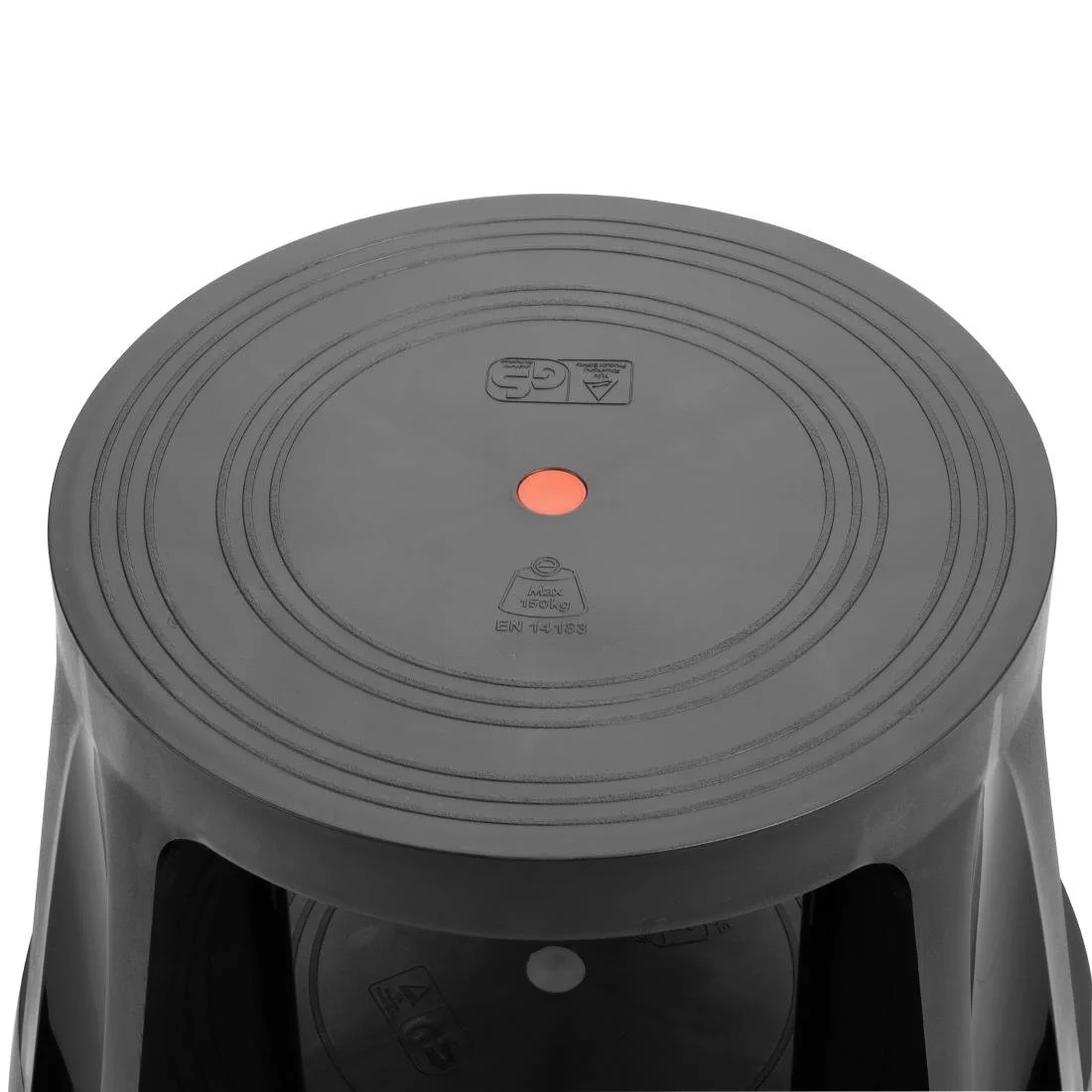 Vogue Kick Step Stool Black - Image 3