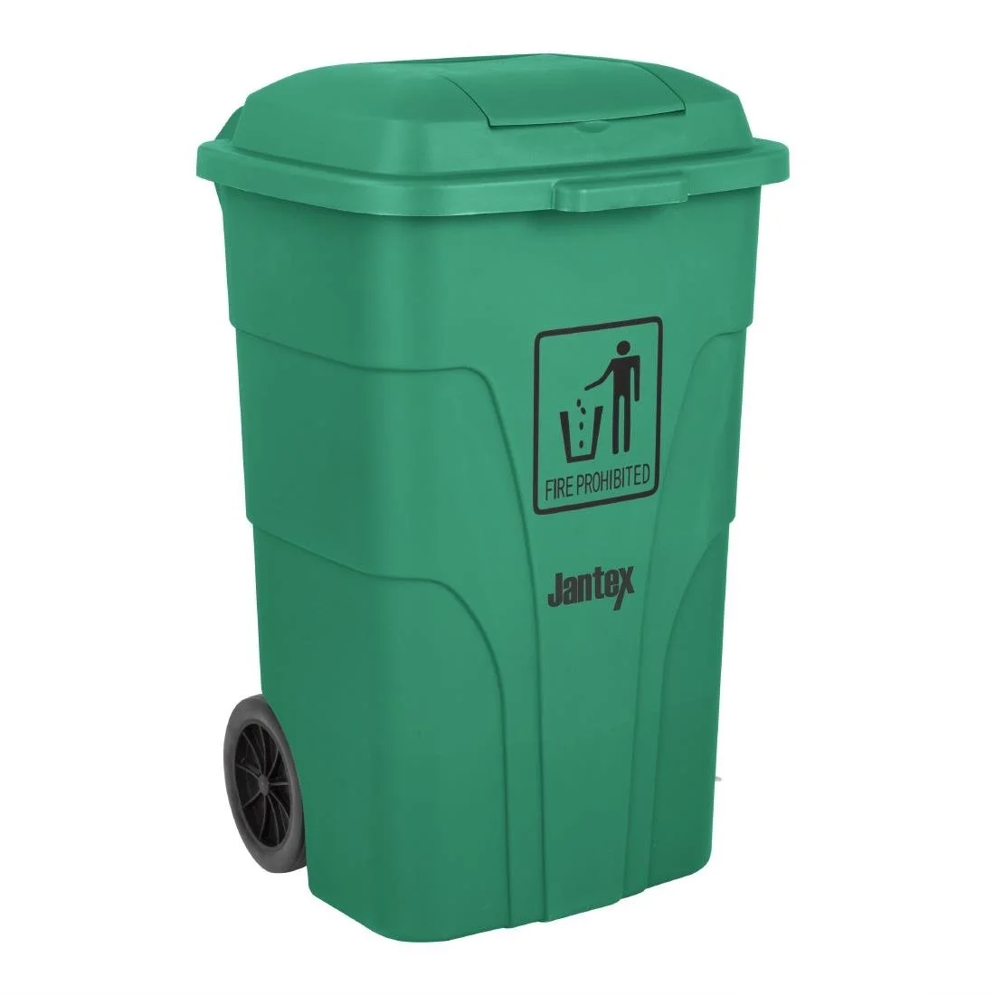 Jantex Wheelie Bin Green 120Ltr - Image 1