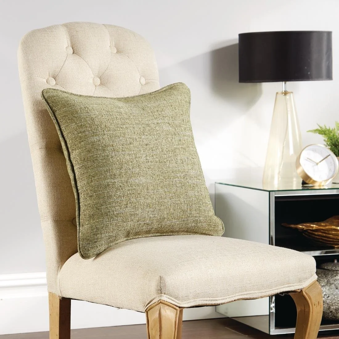 Mitre Polaris Throw Cushion Forest 43 x43cm - Image 1