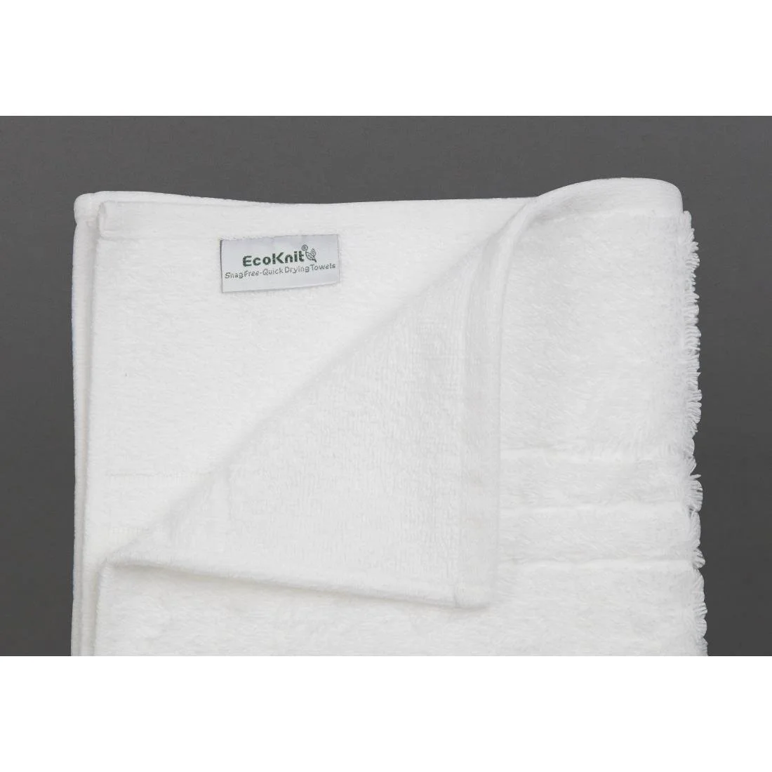 EcoKnit Hand Towel White, 600gsm - Image 10