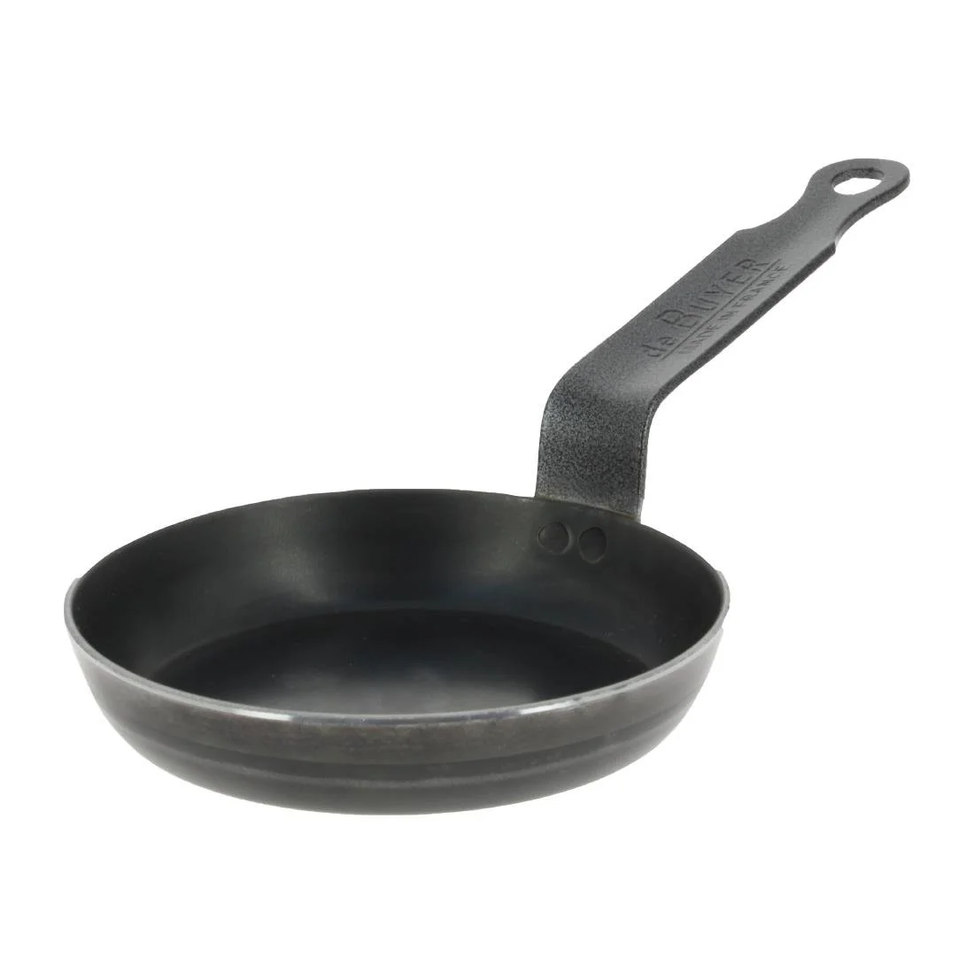 De Buyer Black Iron Blinis Pan 12cm - Image 2