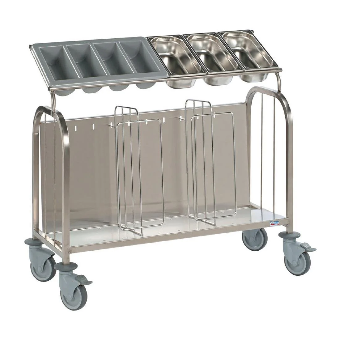 Matfer Bourgeat Low Plate and Cutlery Trolley 792506