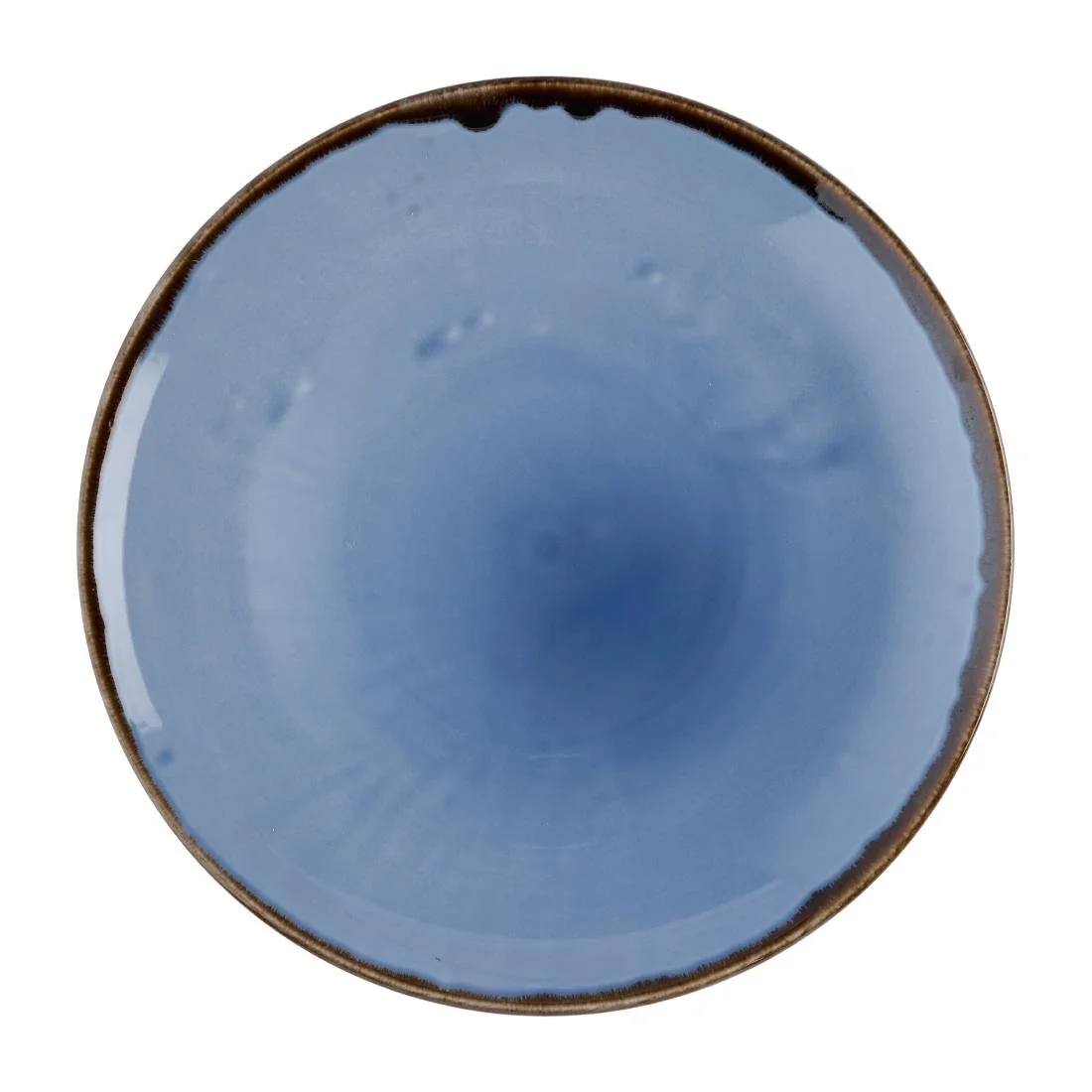 Dudson Harvest Indigo Coupe Plates 260mm (12 Pack) - Image 1