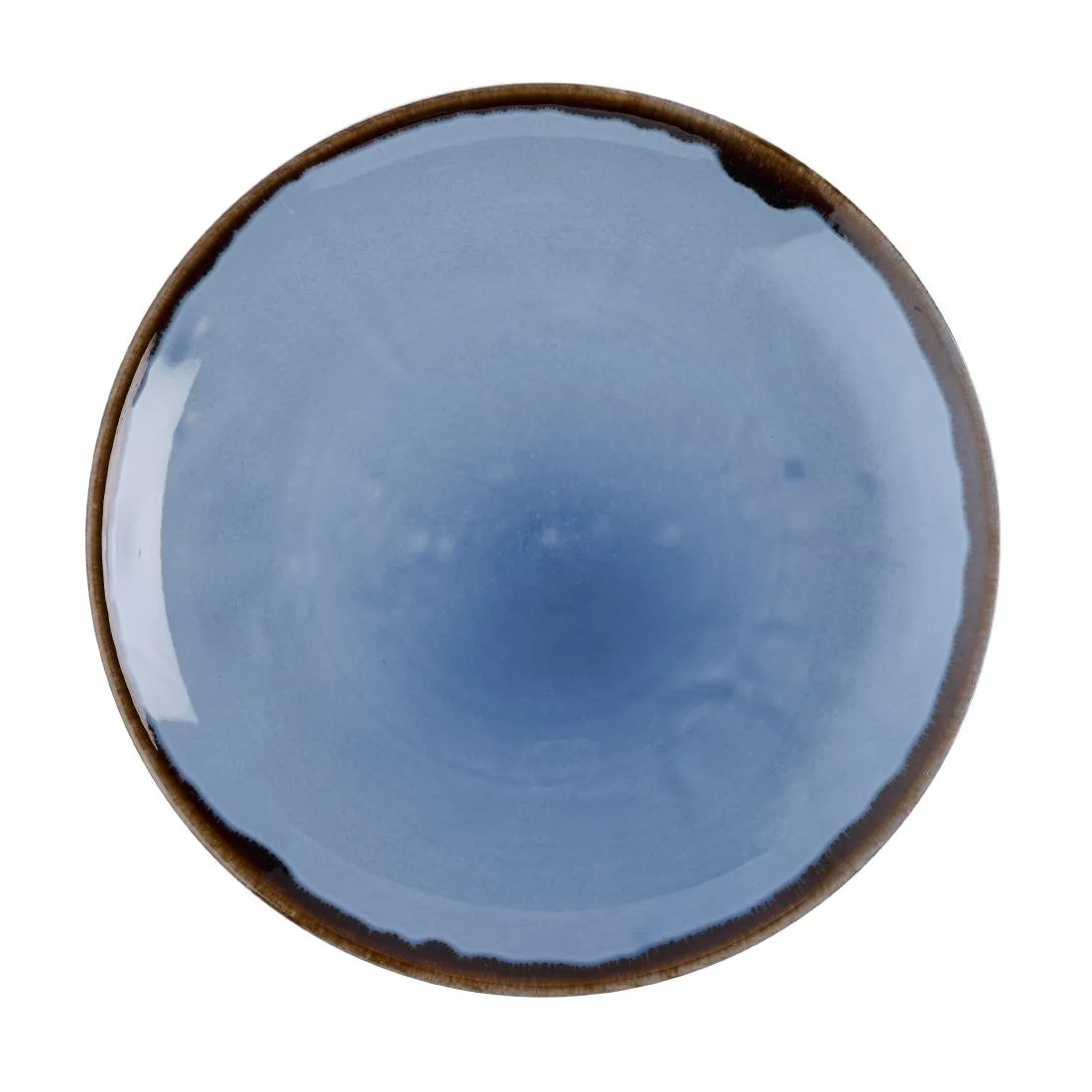 Dudson Harvest Indigo Coupe Plates 220mm (12 Pack) - Image 1