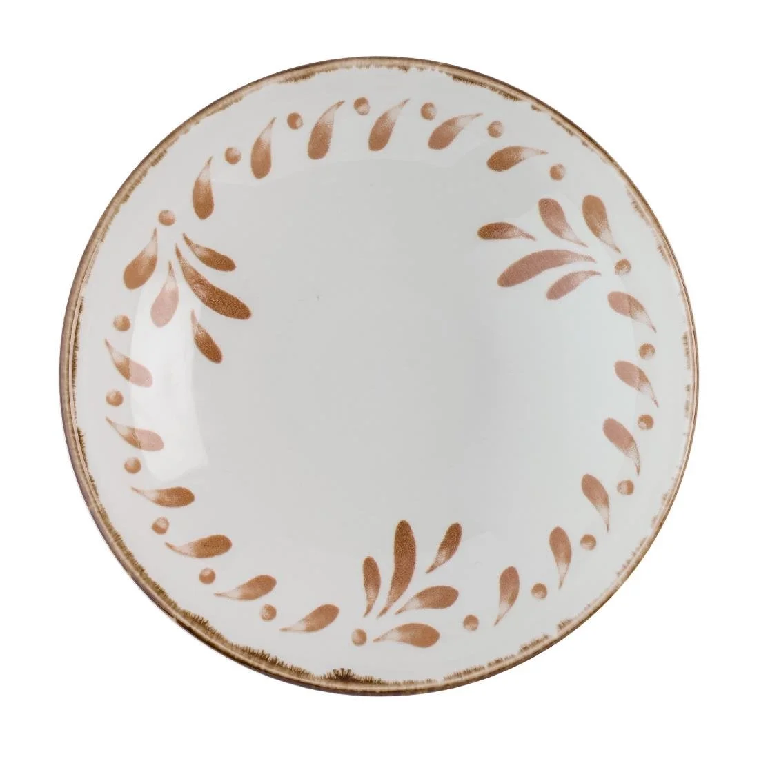 Dudson Harvest Mediterranean Terracotta Coupe Bowls 184mm (12 Pack) - Image 1