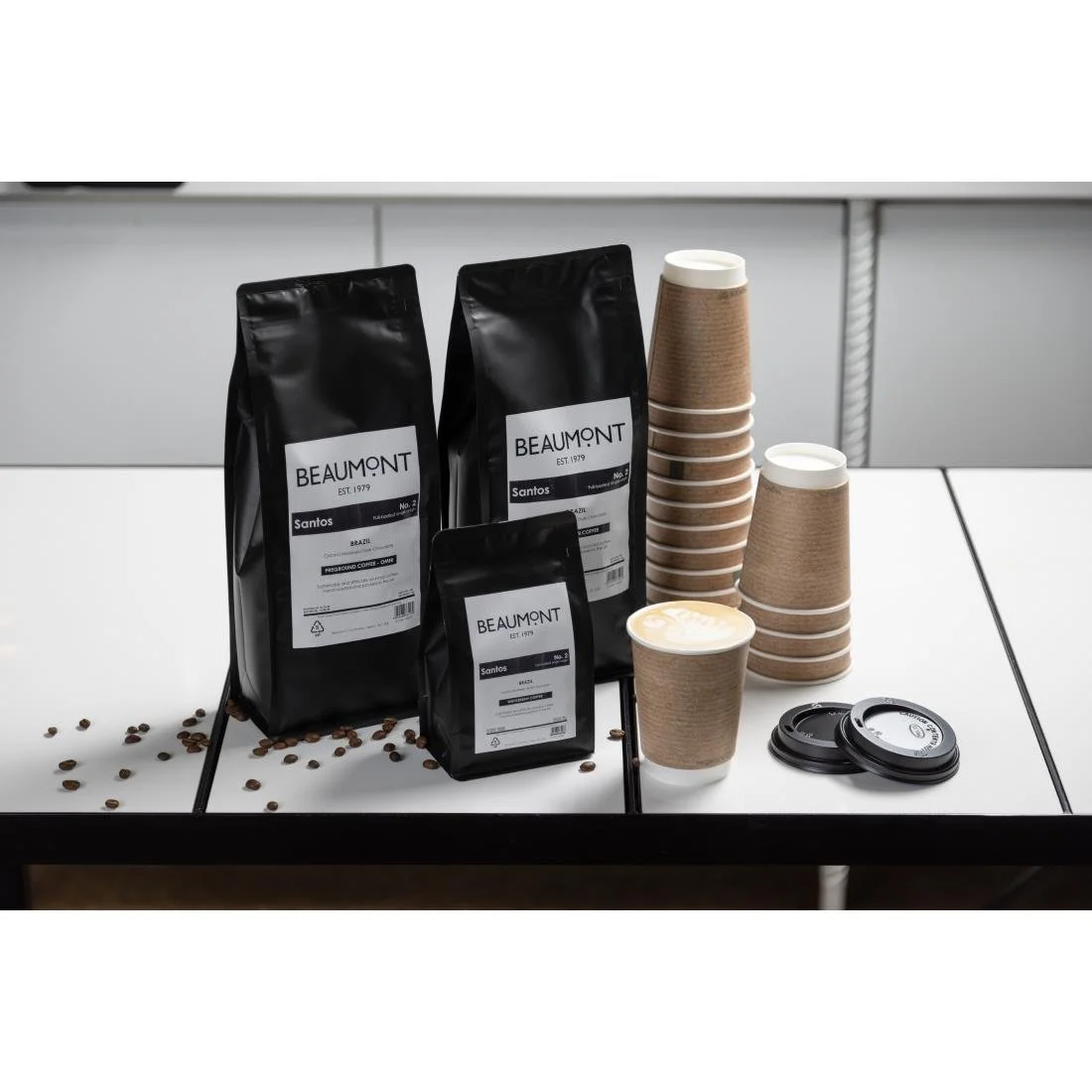 Beaumont No.2 Santos Coffee Beans 1kg - Image 10