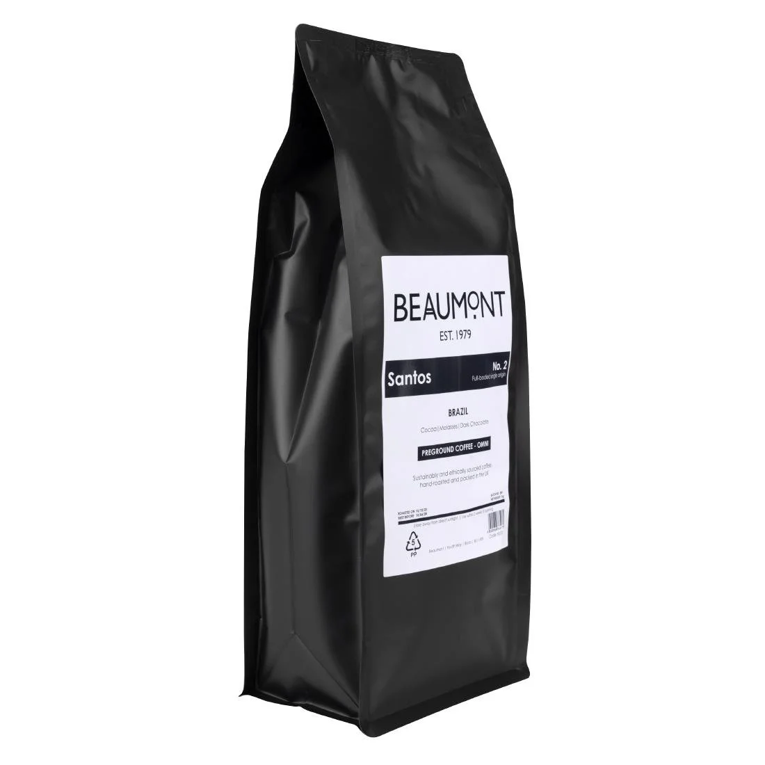 Beaumont No.2 Santos Coffee Omni Grind 1kg - Image 12