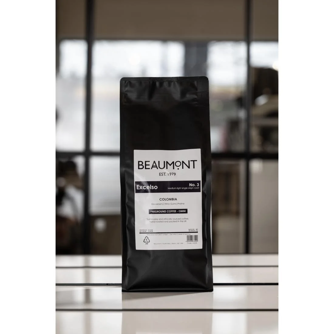 Beaumont No.3 Excelso Coffee Omni Grind 1kg - Image 12