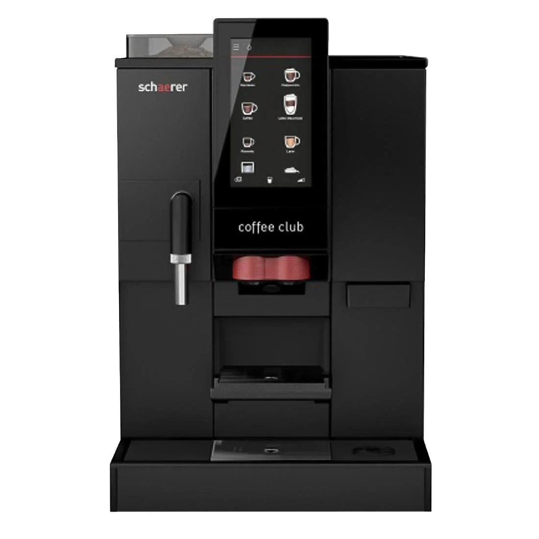 Schaerer Coffee Club Bean to Cup Coffee Machine with 4Ltr Milk Fridge - Image 1