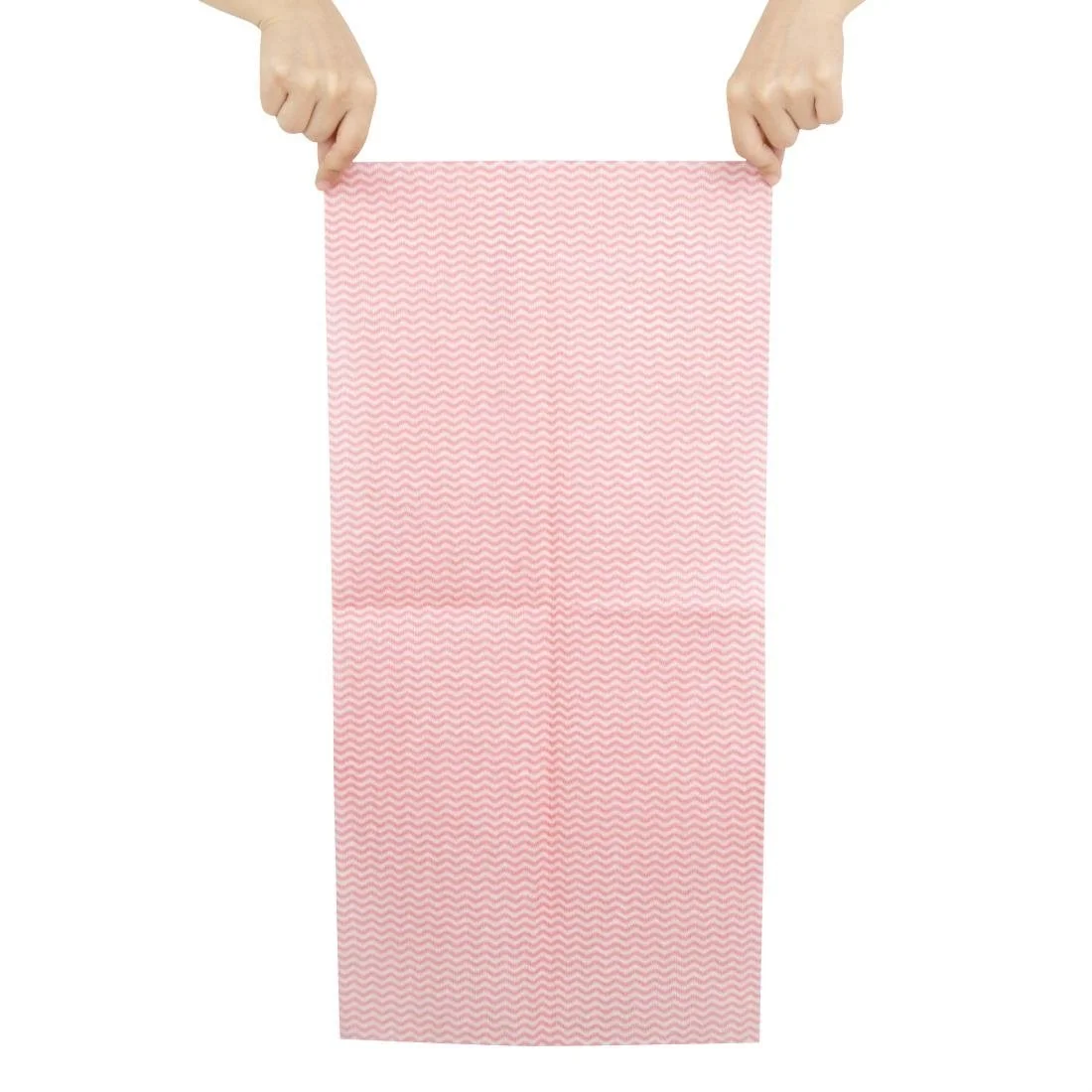 Jantex Non-Woven Cloths Red (50 Pack) - Image 3