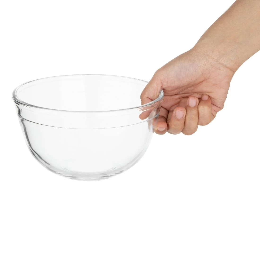 Vogue Glass Bowl 1Ltr - Image 4