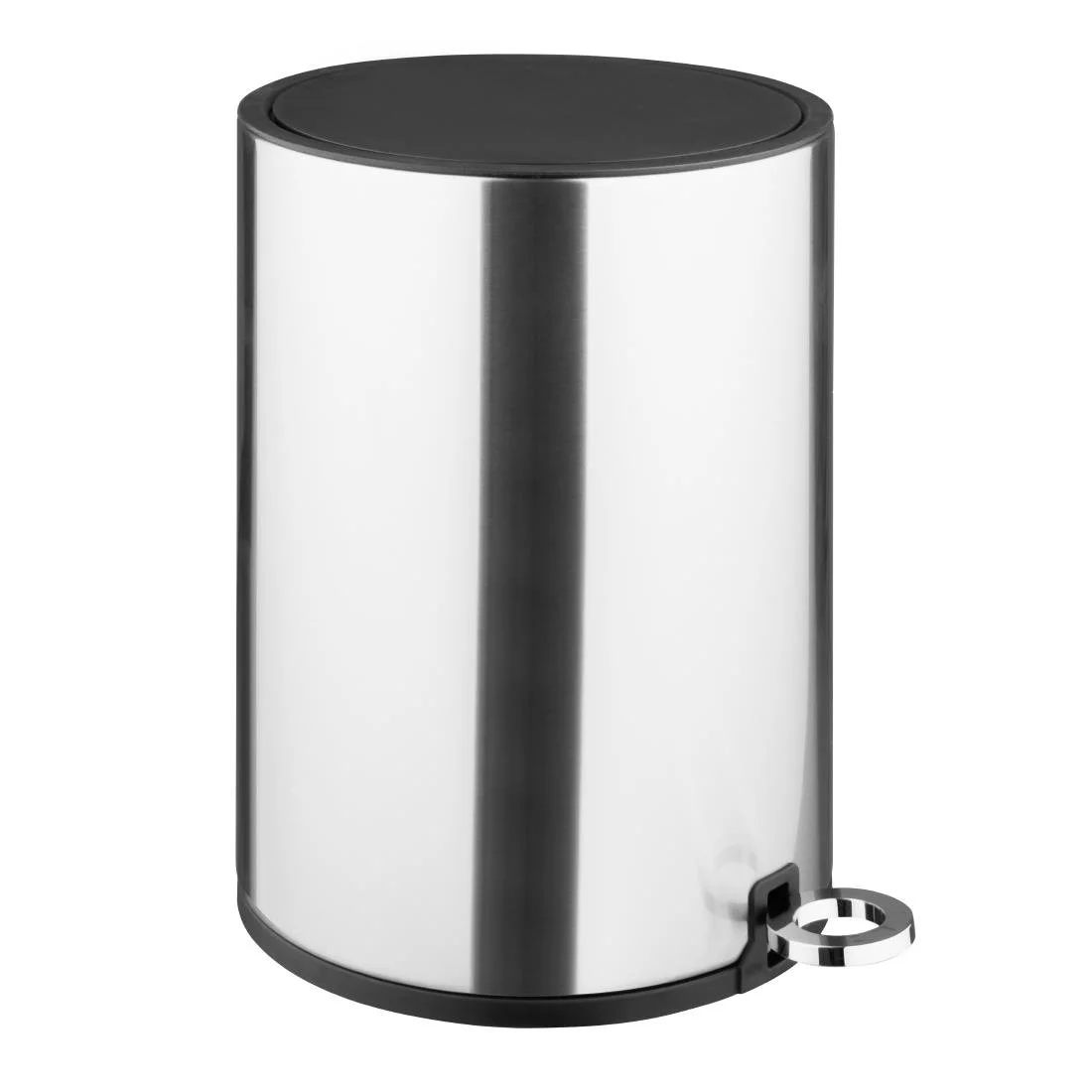 Jantex Pedal Bin Brushed Steel 6Ltr - Image 1