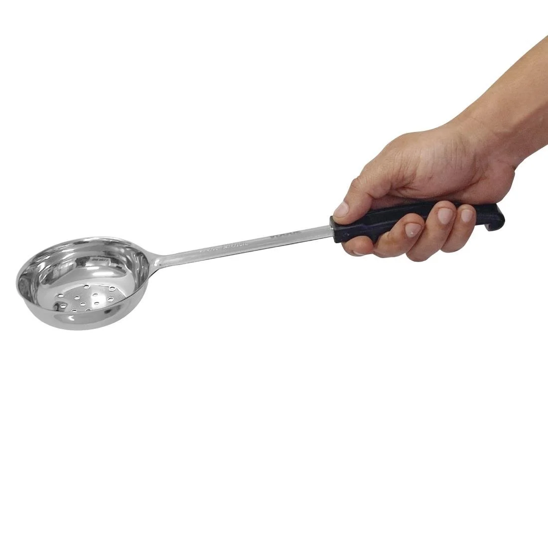 Vogue Black Perforated Spoodle 177ml - Image 3