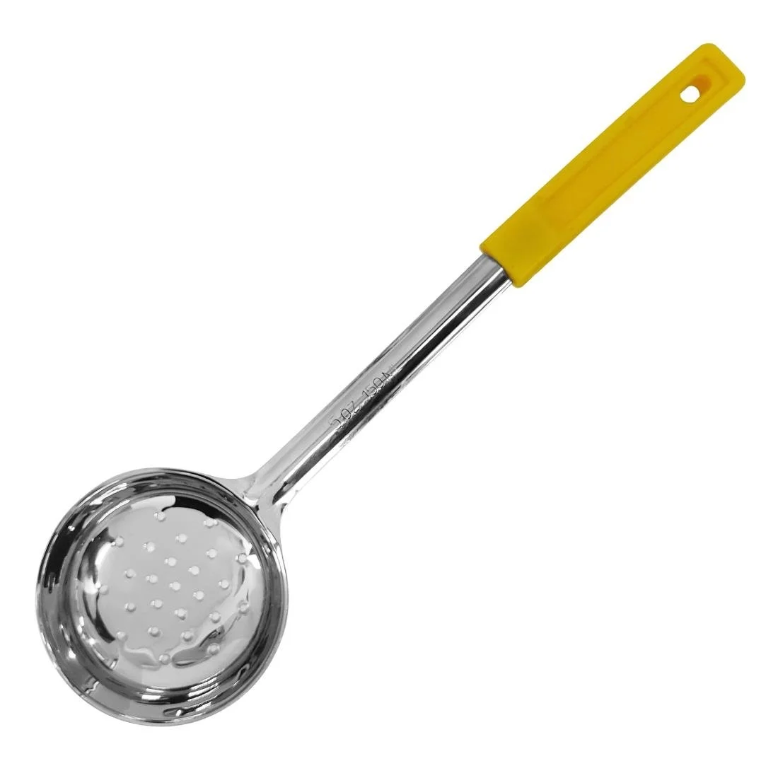 Vogue Yellow Perforated Spoodle 148ml - Image 1