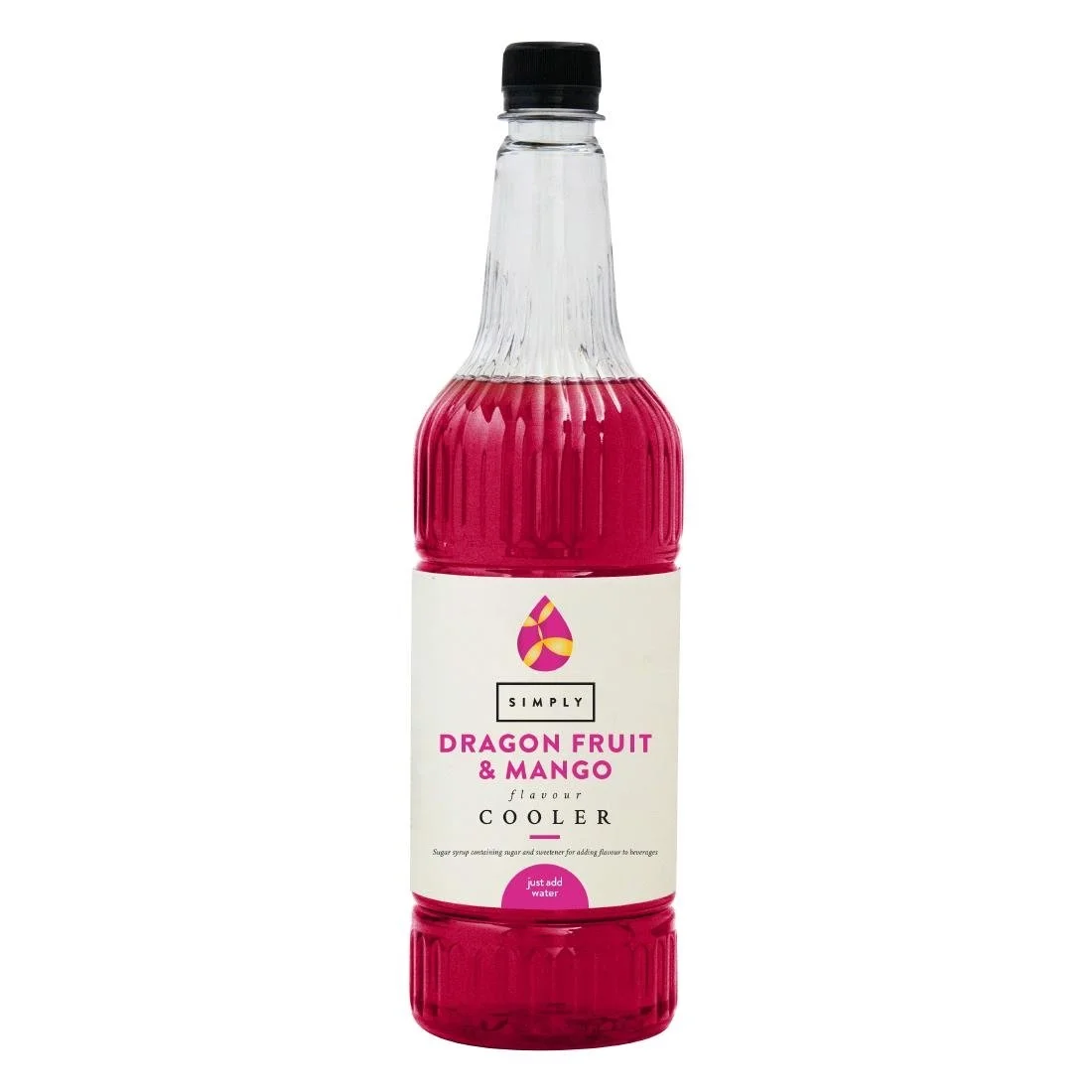 Simply Dragon Fruit & Mango Cooler Syrup 1Ltr - Image 1