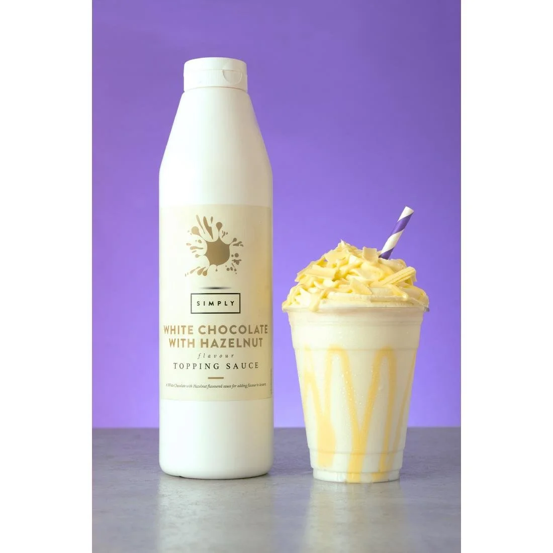 Simply Toppings White Chocolate Flakes 300g - Image 4