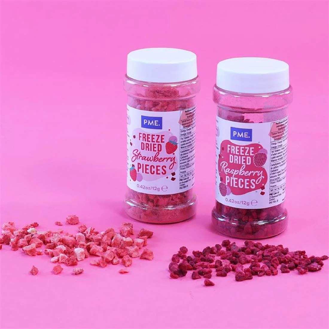 PME Freeze Dried Strawberry Pieces 12g - Image 3