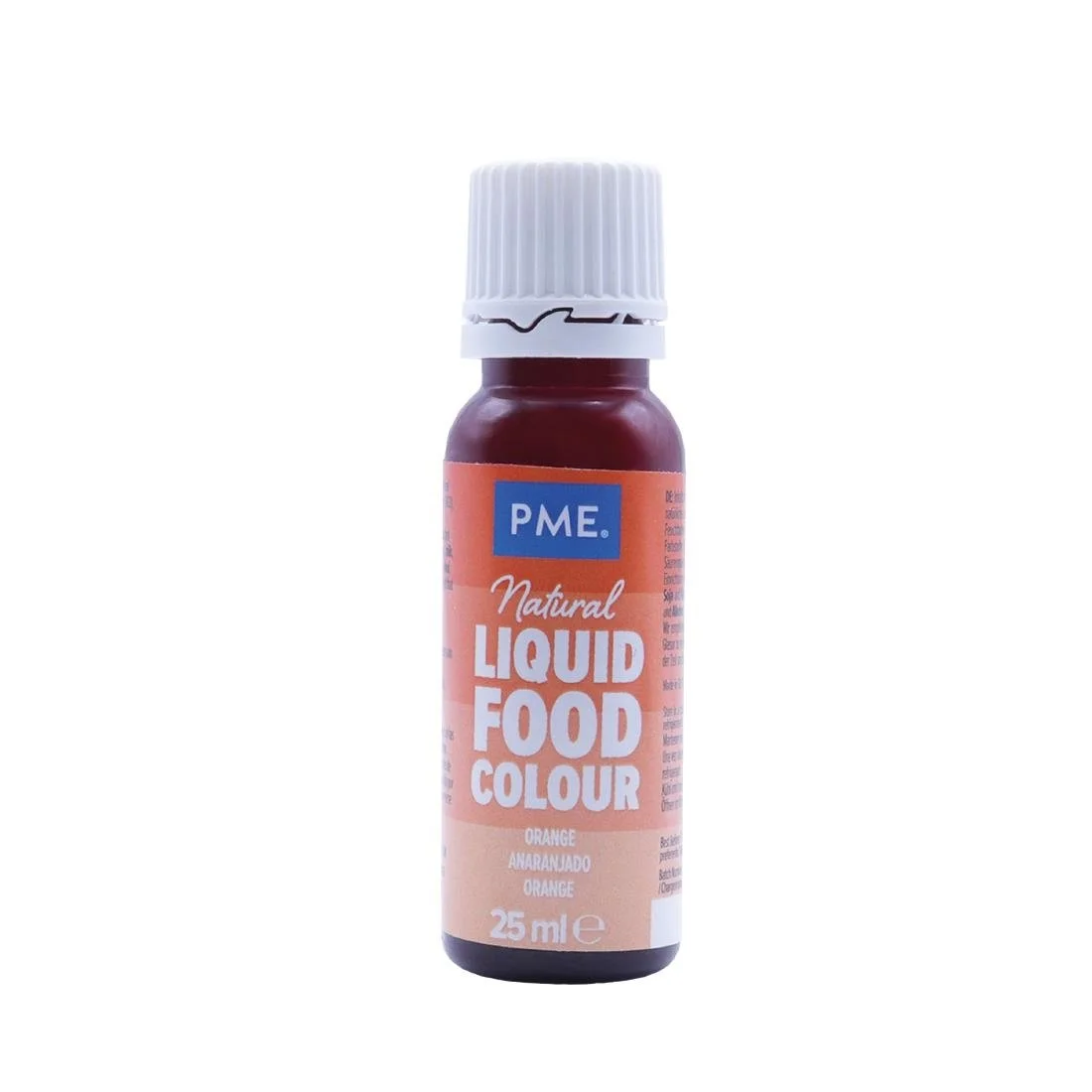 PME 100% Natural Food Colour - Orange 25g - Image 1