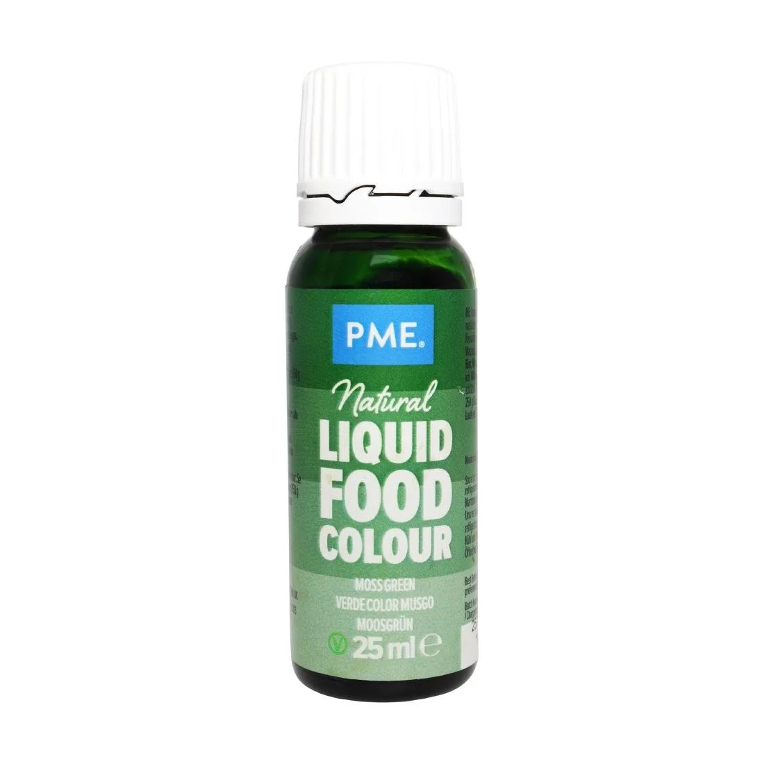 PME 100% Natural Food Colour - Moss Green 25g - Image 1