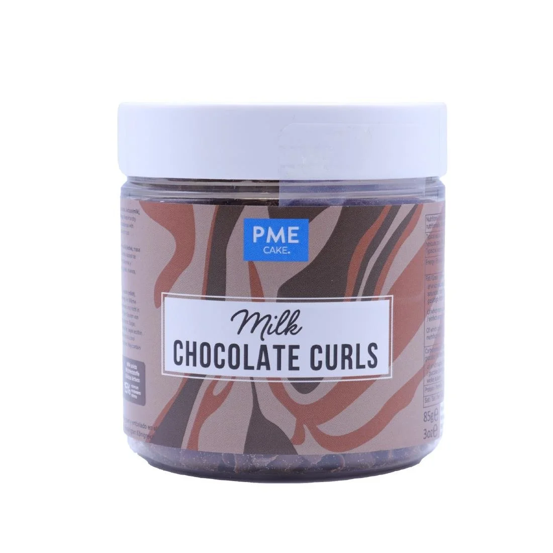 PME Chocolate Curls Milk Chocolate 85g - Image 1