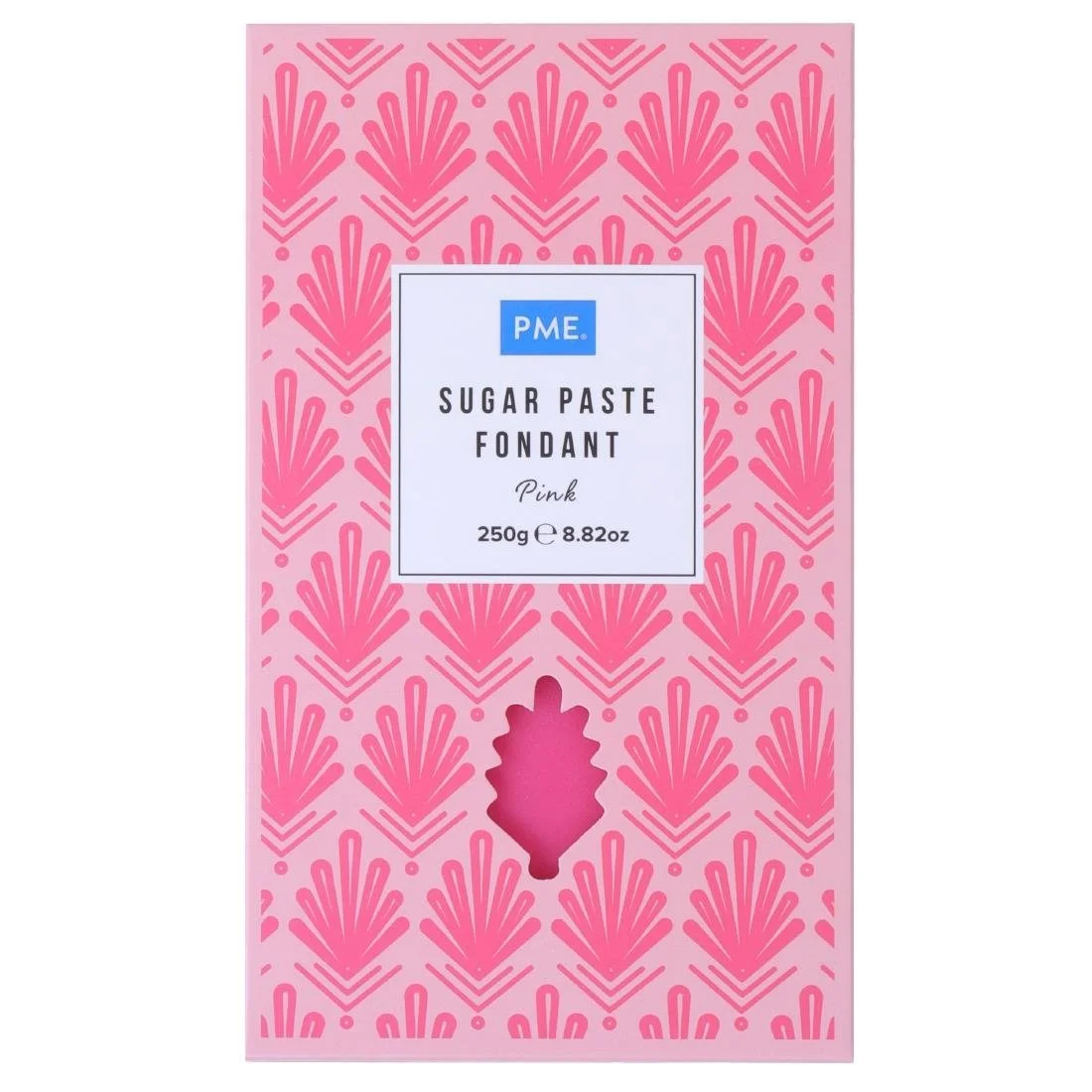 PME Sugar Paste Fondant Pink 250g - Image 1