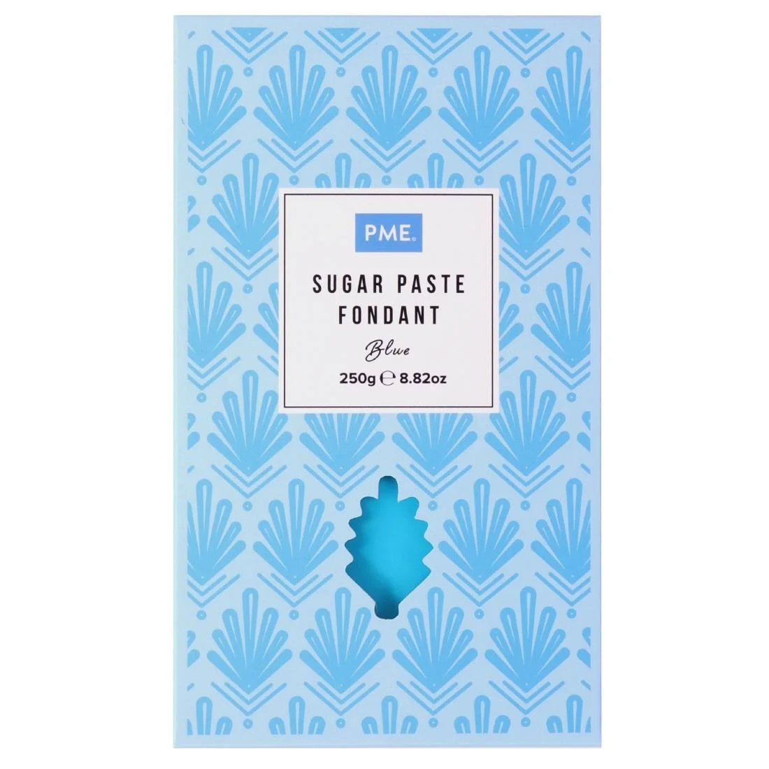 PME Sugar Paste Fondant Blue 250g - Image 1
