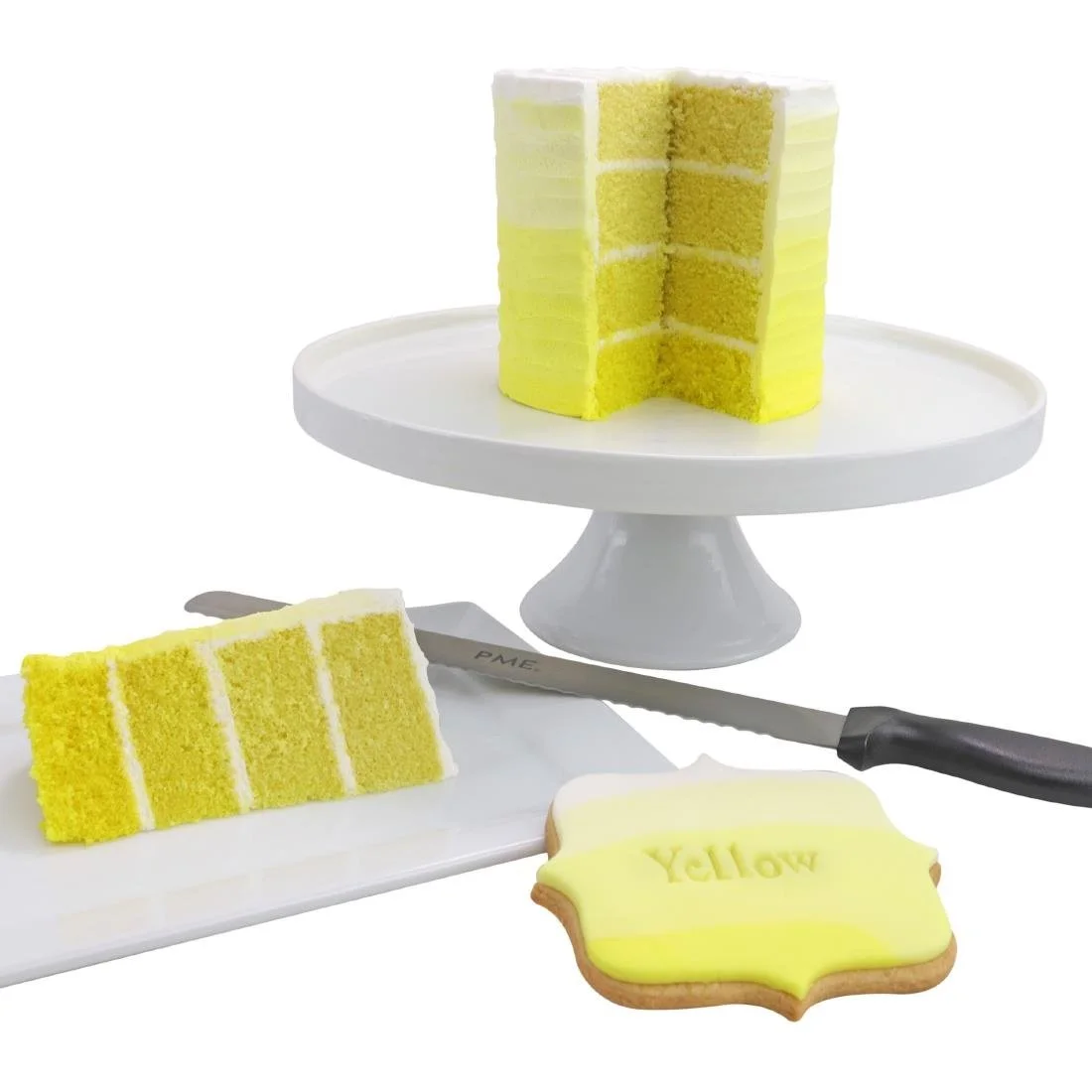 PME Concentrated Paste Food Colour - Sunny Yellow 25g - Image 5