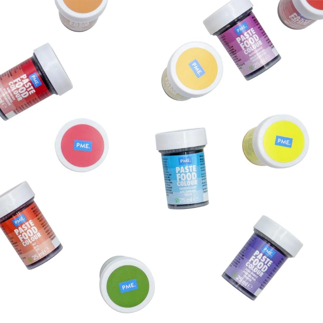 PME Concentrated Paste Food Colour - Pea Green 25g - Image 3