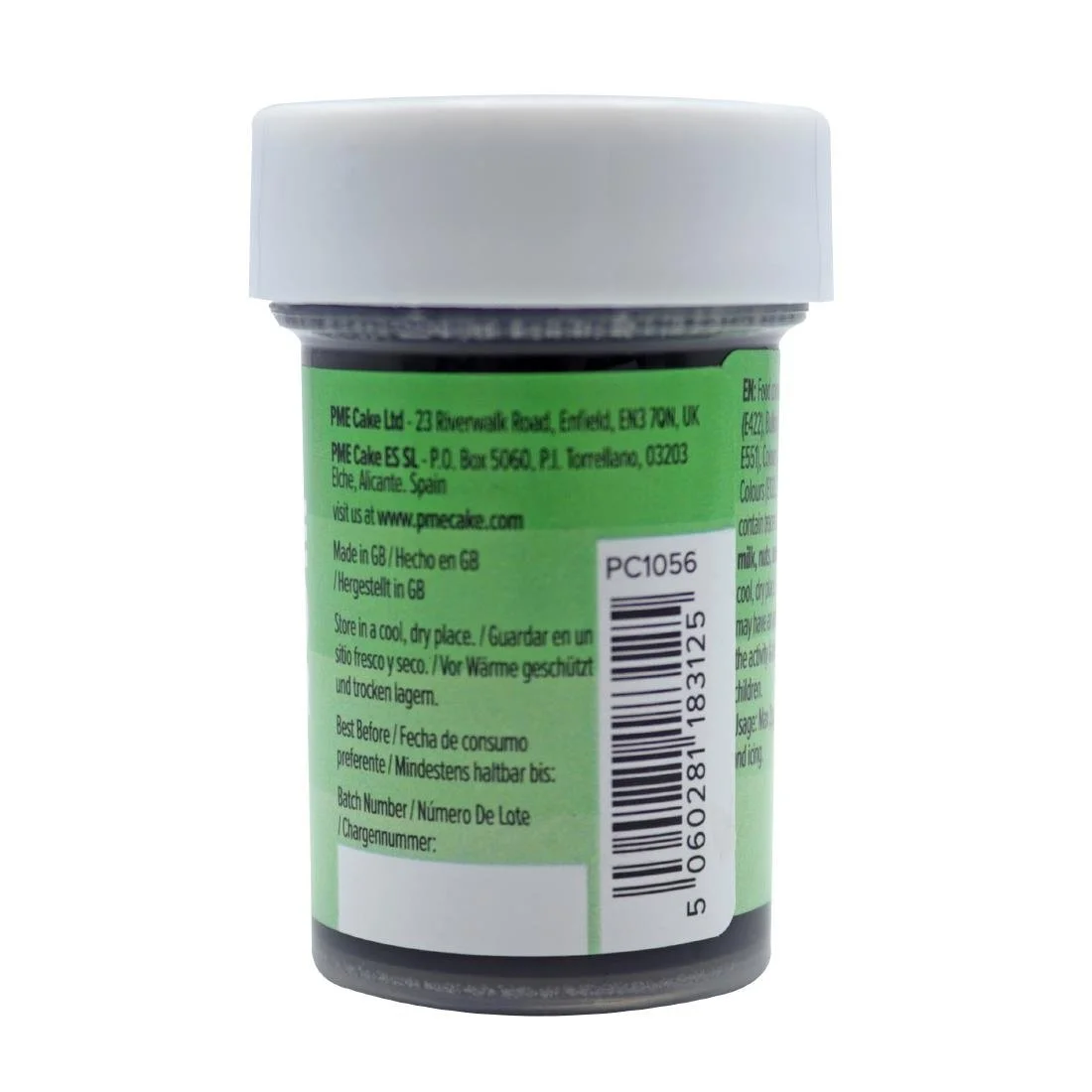 PME Concentrated Paste Food Colour - Pea Green 25g - Image 2