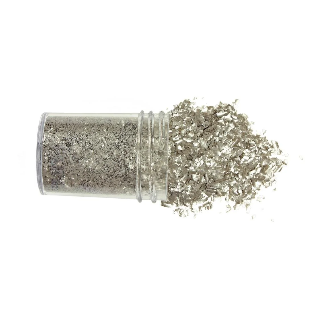 PME Glitter Flakes 7.1g - Silver - Image 7