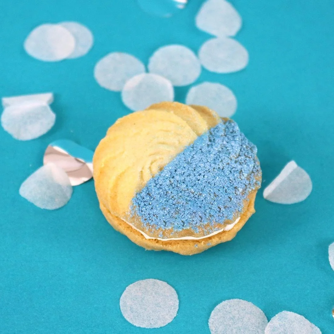 PME Lustre Snow Blue Edible Lustre Dust 10g - Image 5