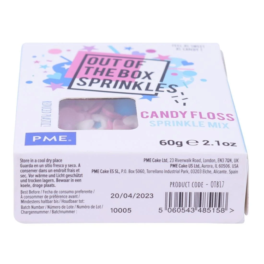 PME Out the Box Candy Floss Sprinkle Mix 60g - Image 8