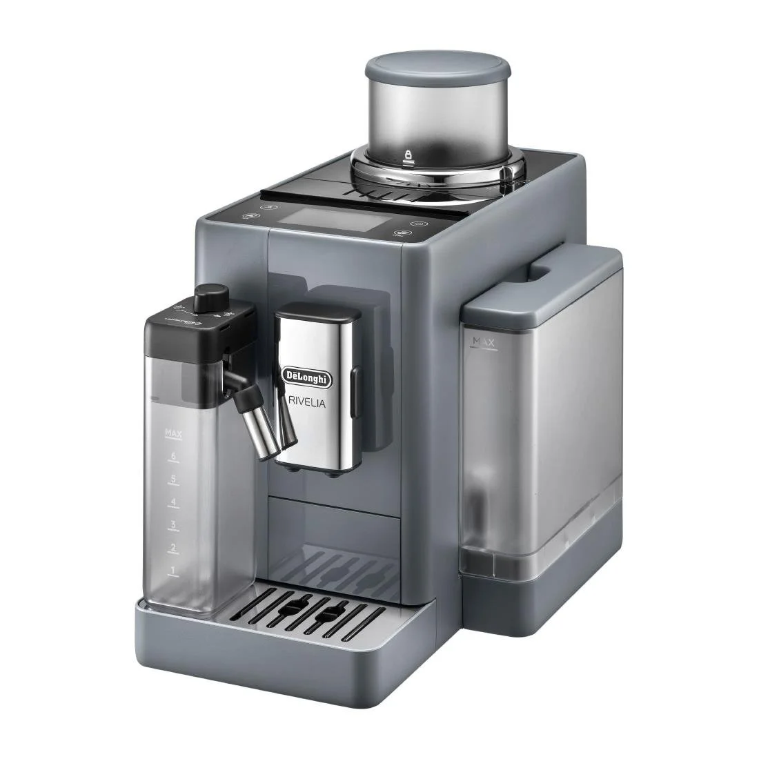 De'Longhi Rivelia Bean to Cup Coffee Machine Grey - Image 1