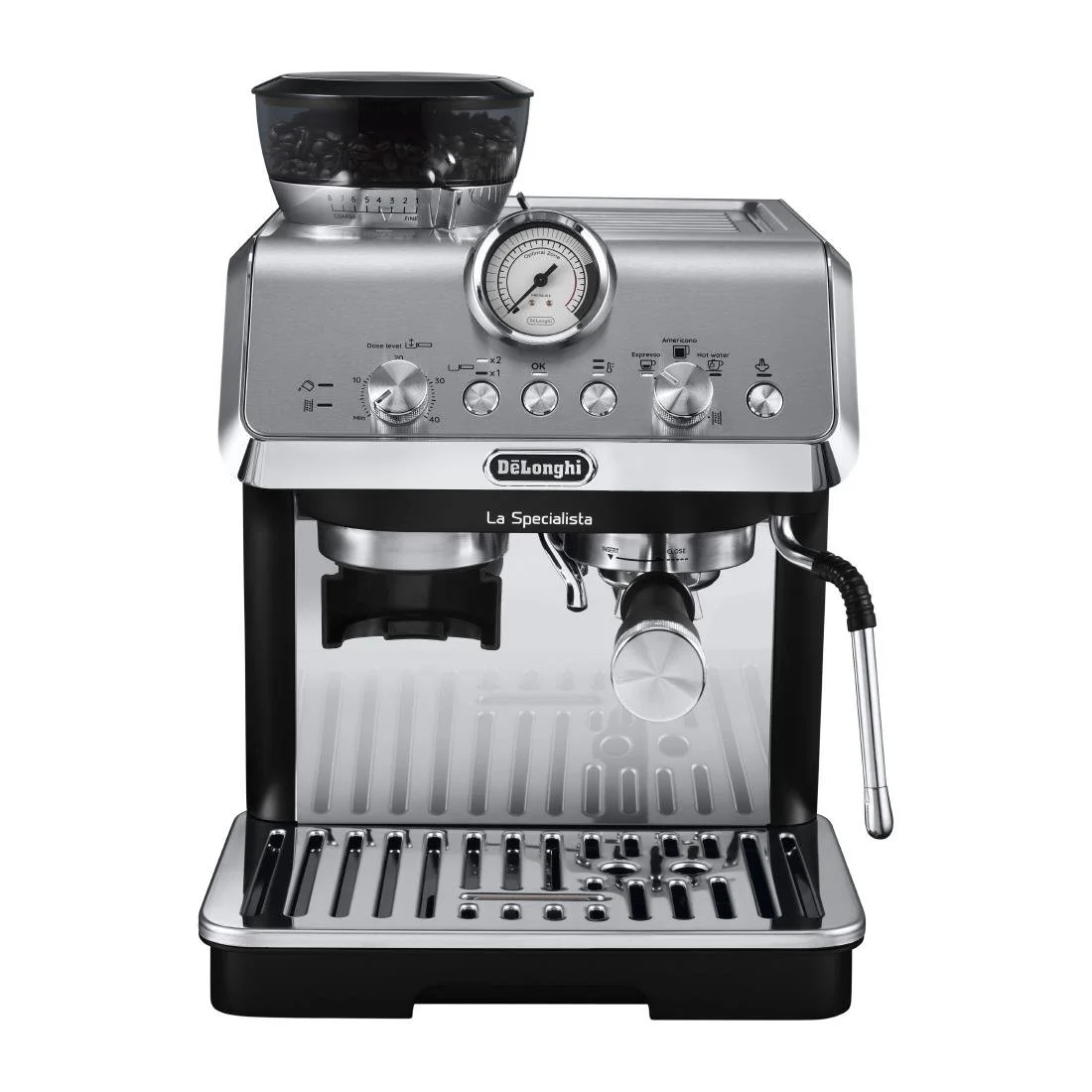 De'Longhi La Specialista Arte Compact Manual Bean to Cup Espresso Coffee Machine EC9155.MB - Image 1