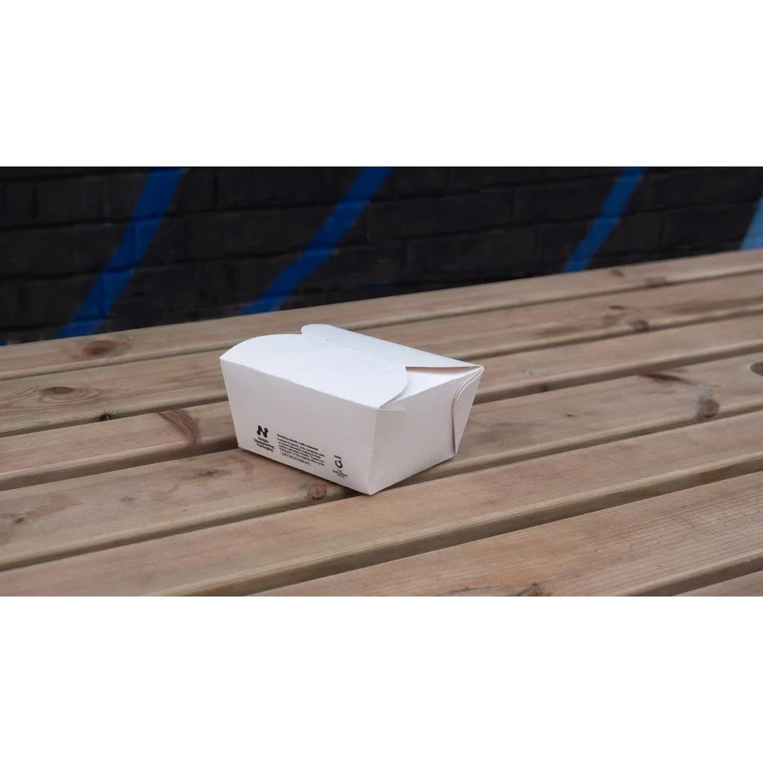 Notpla Small Takeaway Boxes 800ml - White (500 Pack) - Image 2