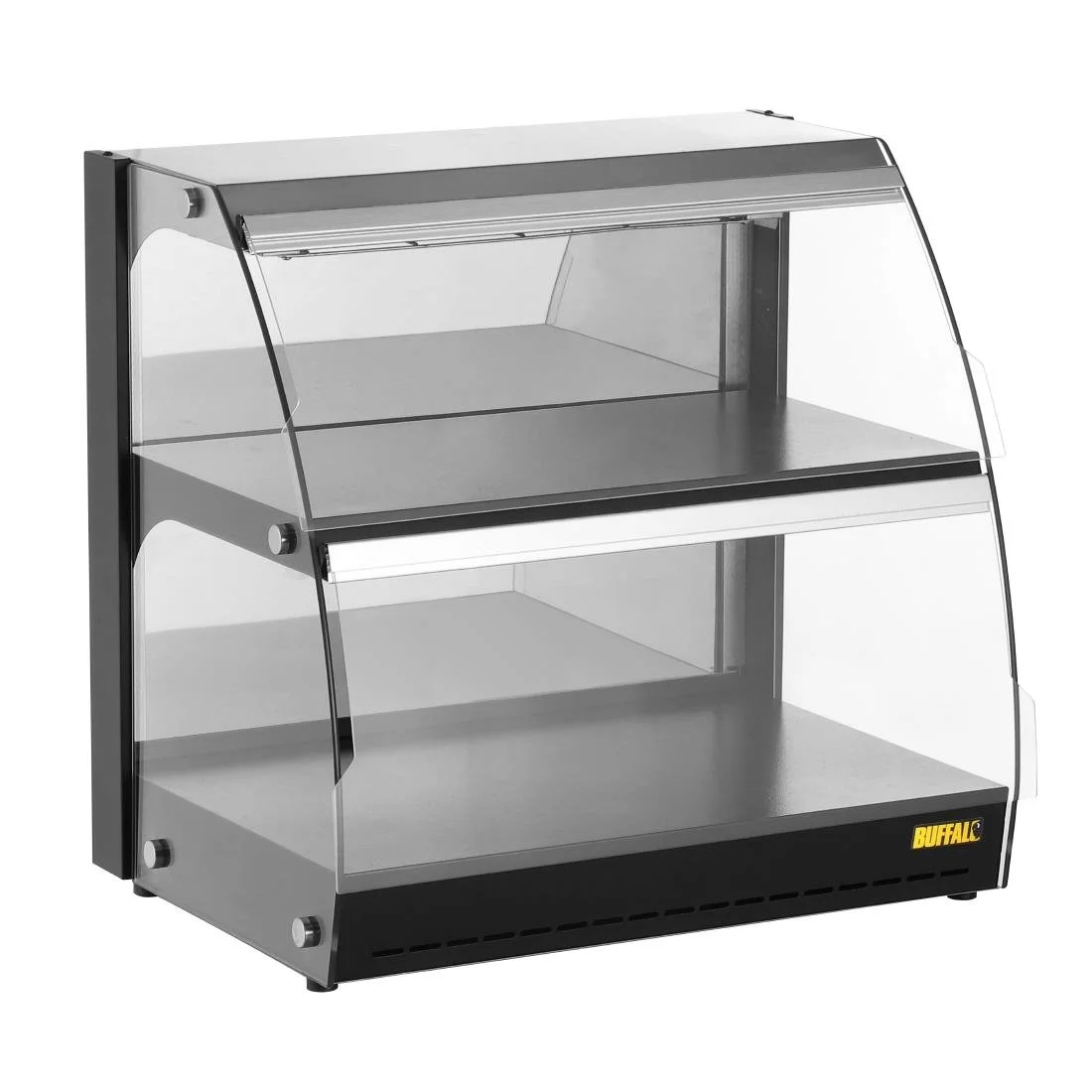 Buffalo Self-Serve Heated Display Unit with Hinged Doors - Image 1