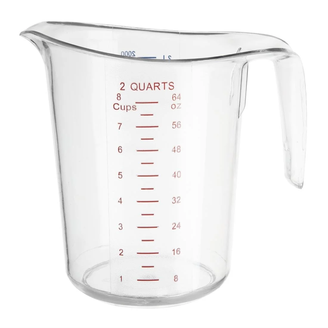 Vogue Polycarbonate Measuring Jug 2Ltr - Image 1