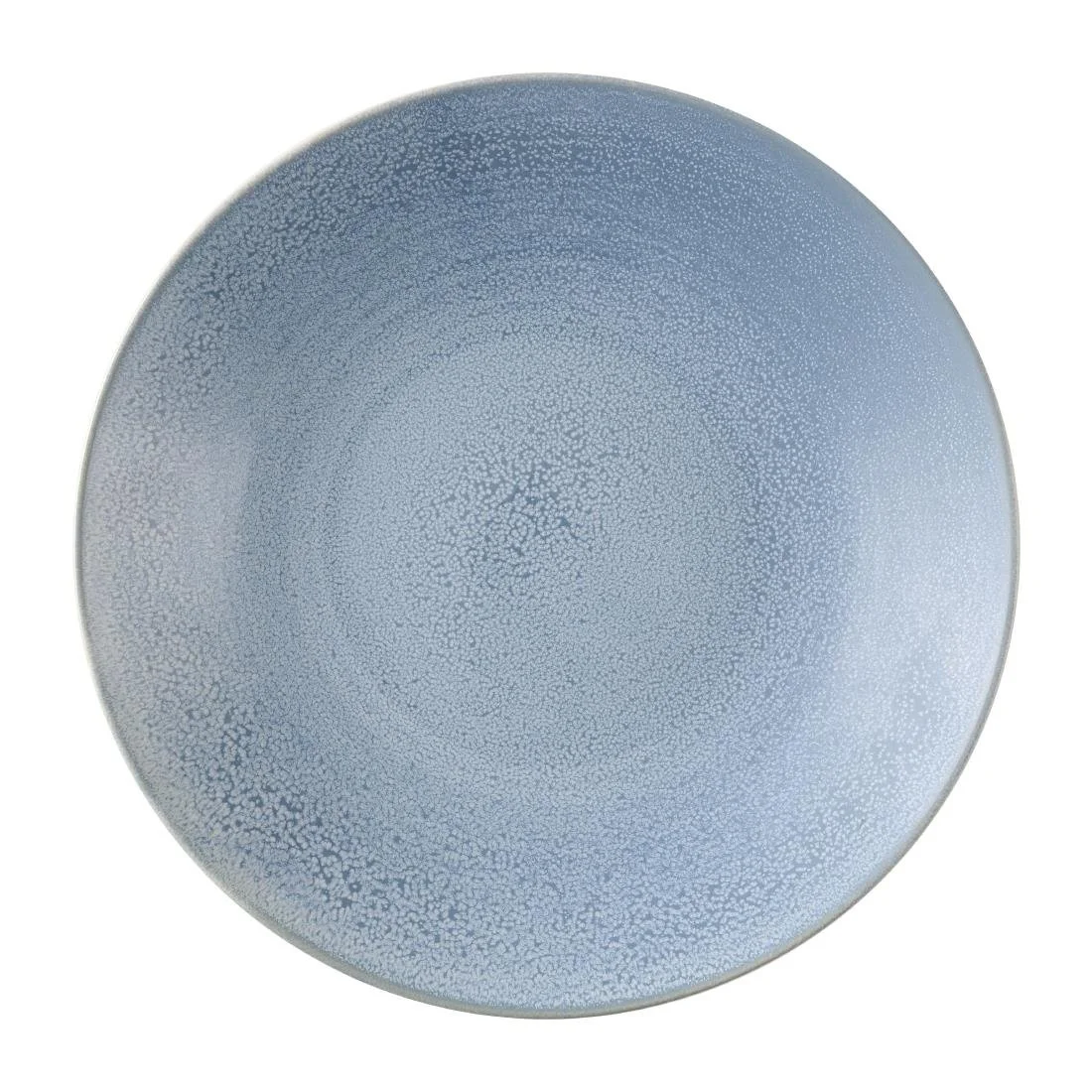 Dudson Evo Azure Deep Plates Blue 280mm (4 Pack) - Image 1