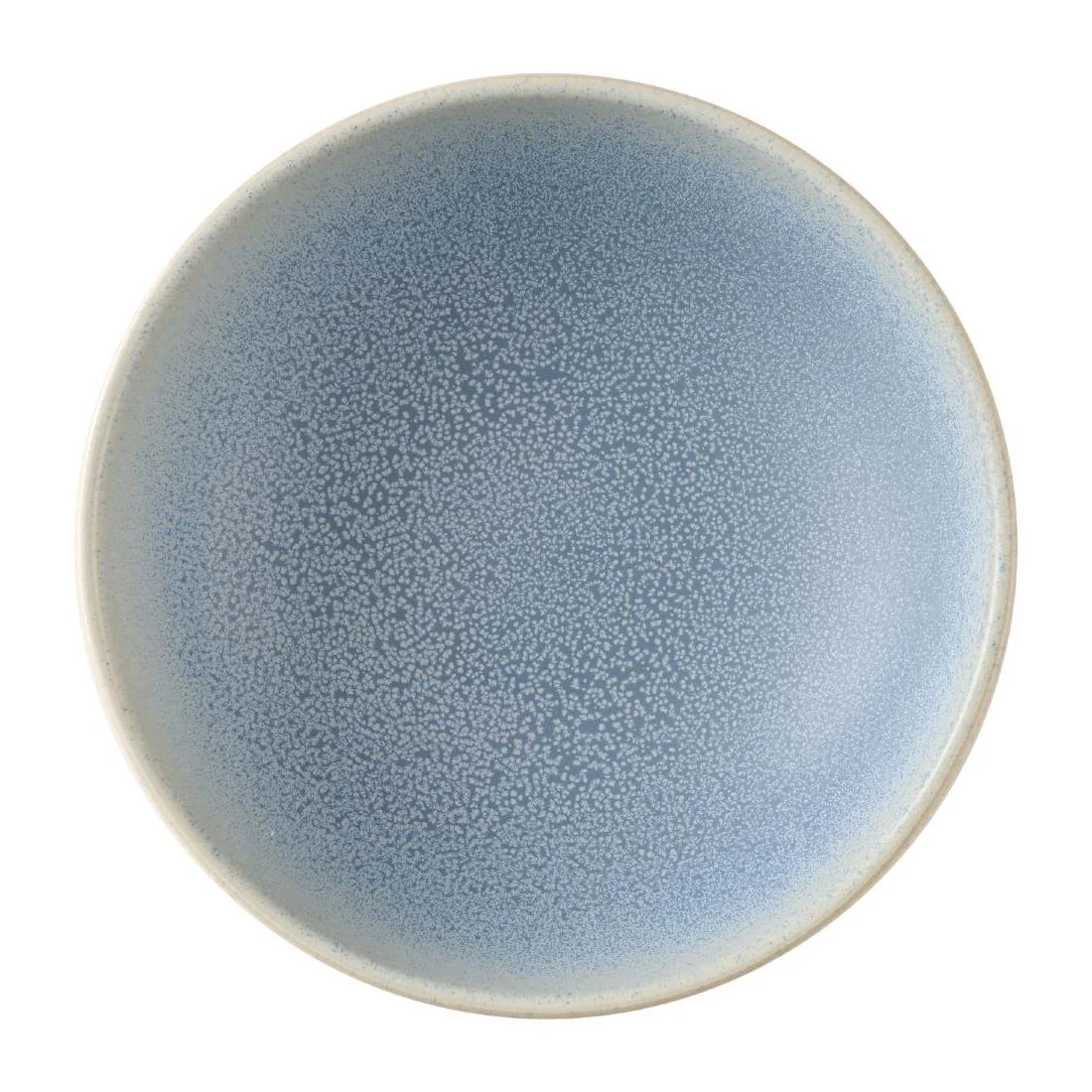 Dudson Evo Azure Rice Bowls Blue 180mm (6 Pack) - Image 1