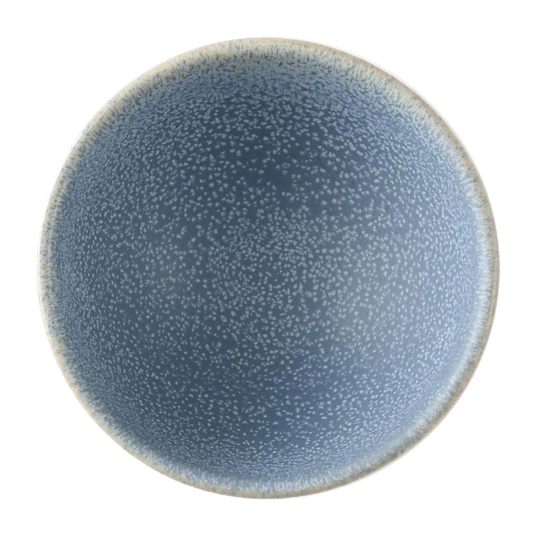 Dudson Evo Azure Rice Bowls Blue 105mm (6 Pack) - Image 1