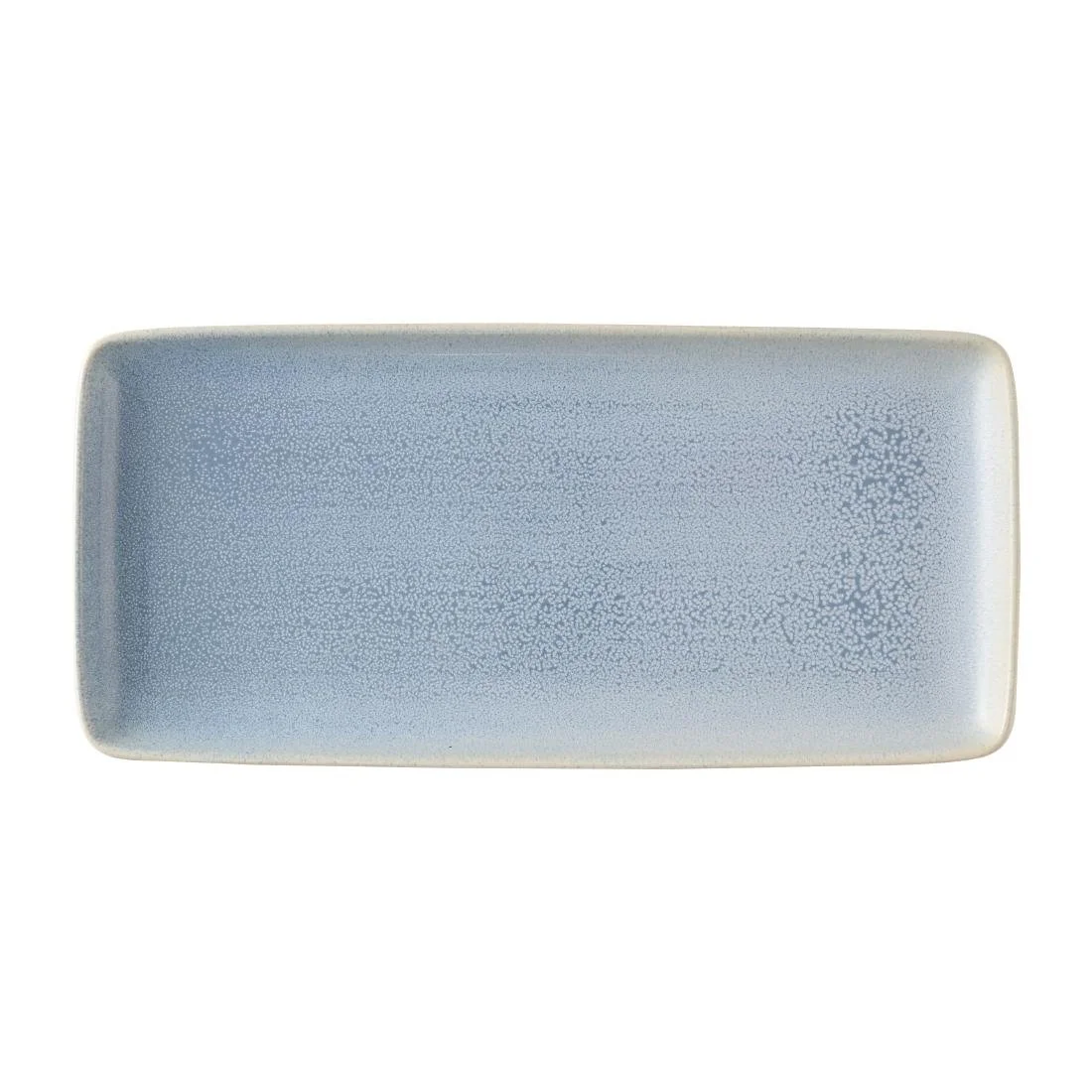 Dudson Evo Azure Rectangular Platters Blue 355x152mm (4 Pack) - Image 1